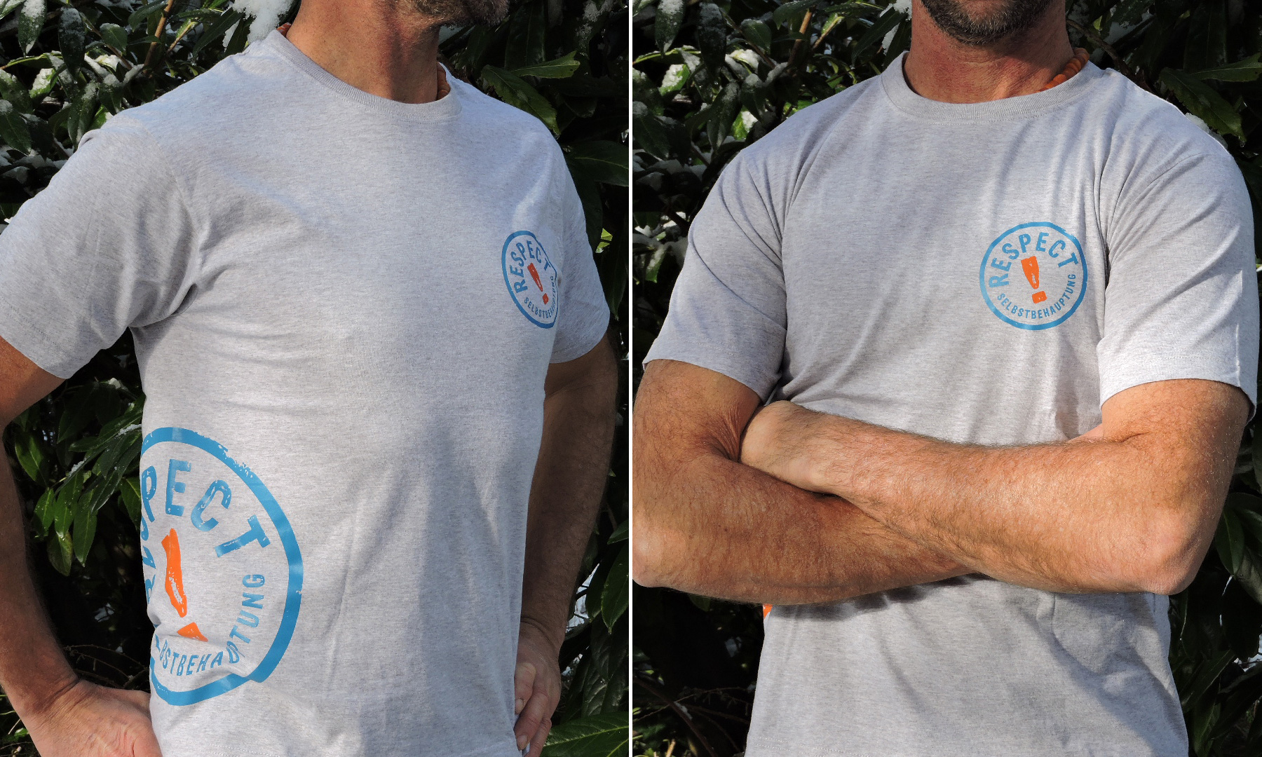 Atelier Leuhold - Logo Design Zürich - Respect – Selbsbehauptung für Jungs - Shirts
